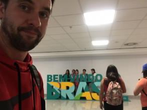 Arriving at Brazil for the 2nd time